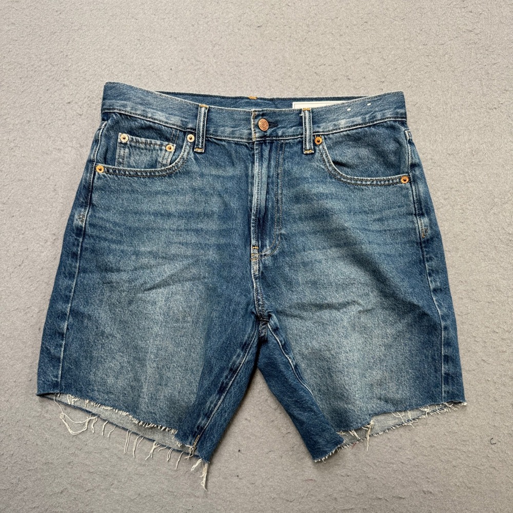 GAP Loose Bermuda Jean Shorts